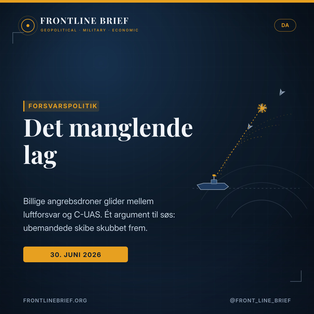 The missing tier — Dansk