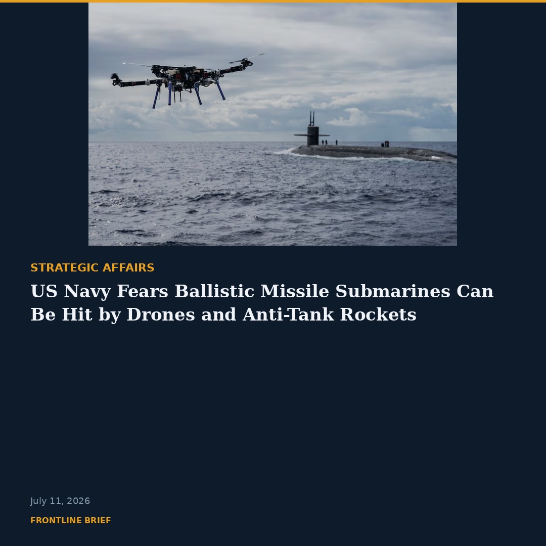 UAV delivering payload to USS Henry M. Jackson SSBN