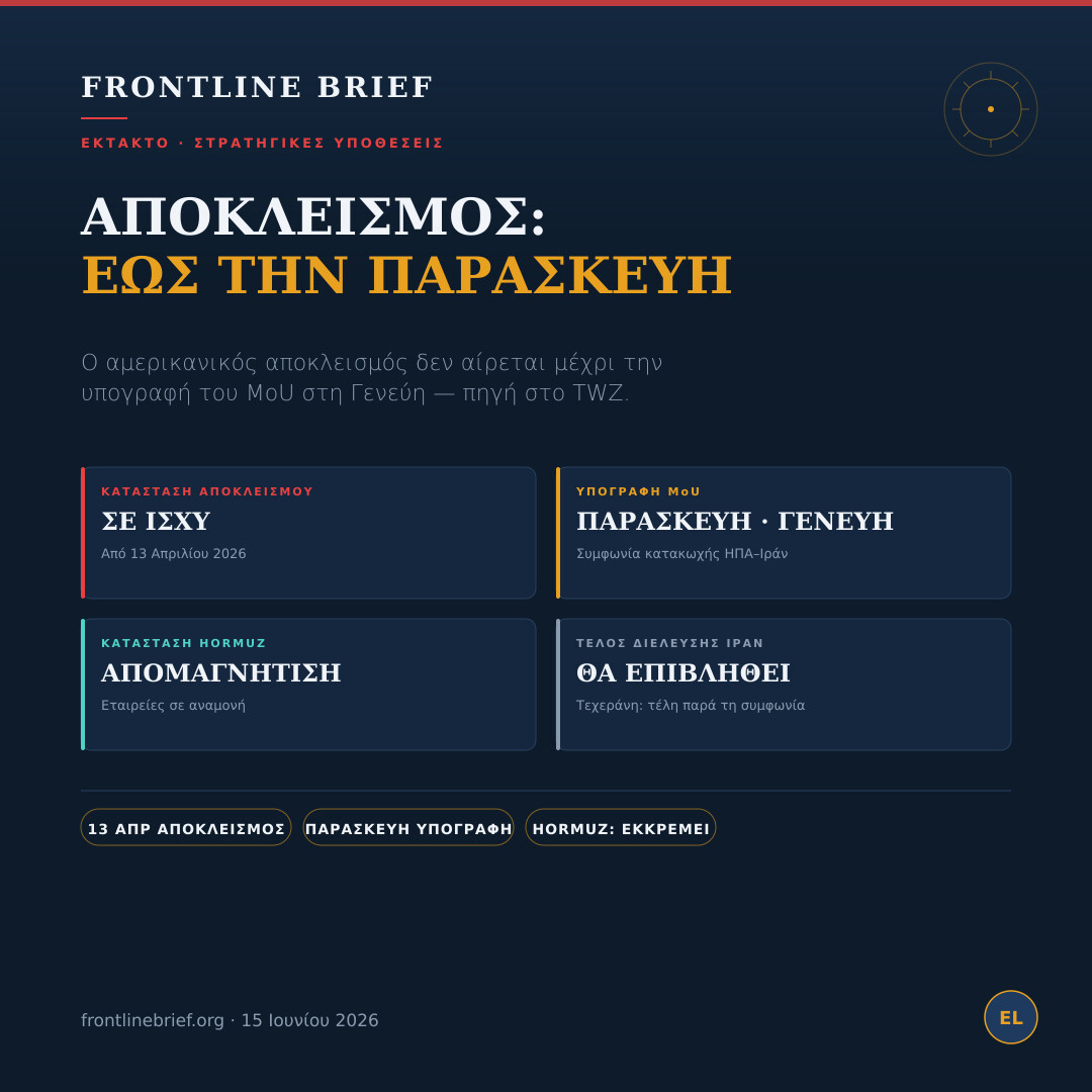 Blockade Holds — Ελληνικά