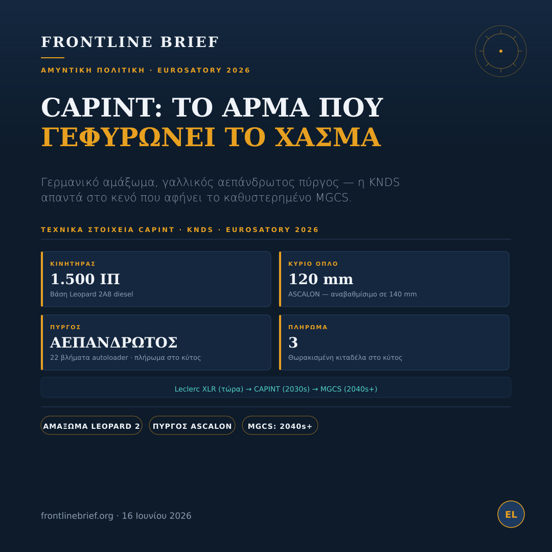 CAPINT Tank — Ελληνικά