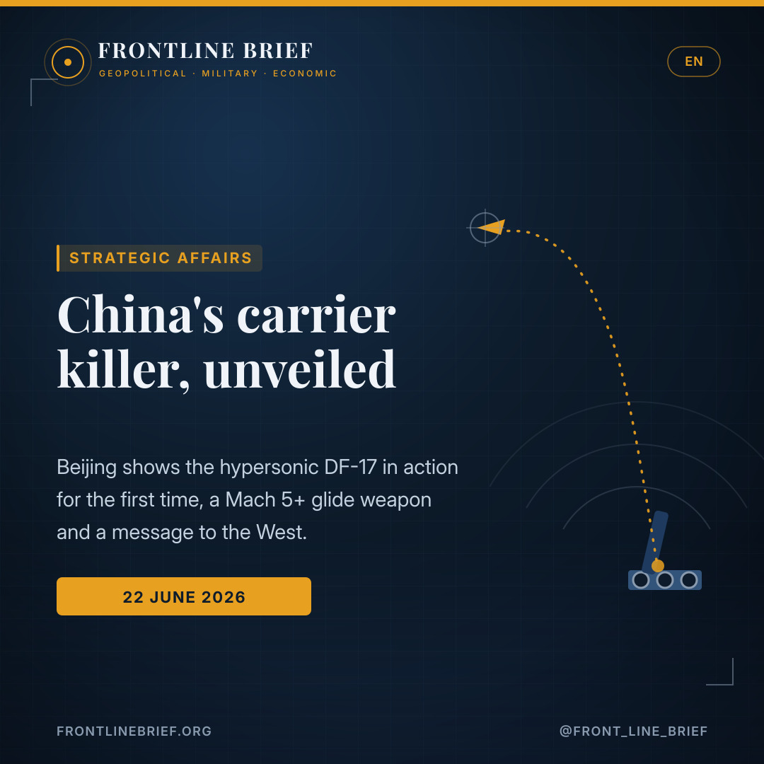 China's carrier killer unveiled — English