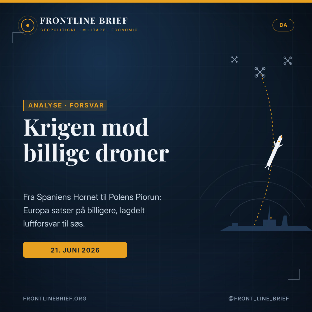 The cheap-drone war at sea — Dansk