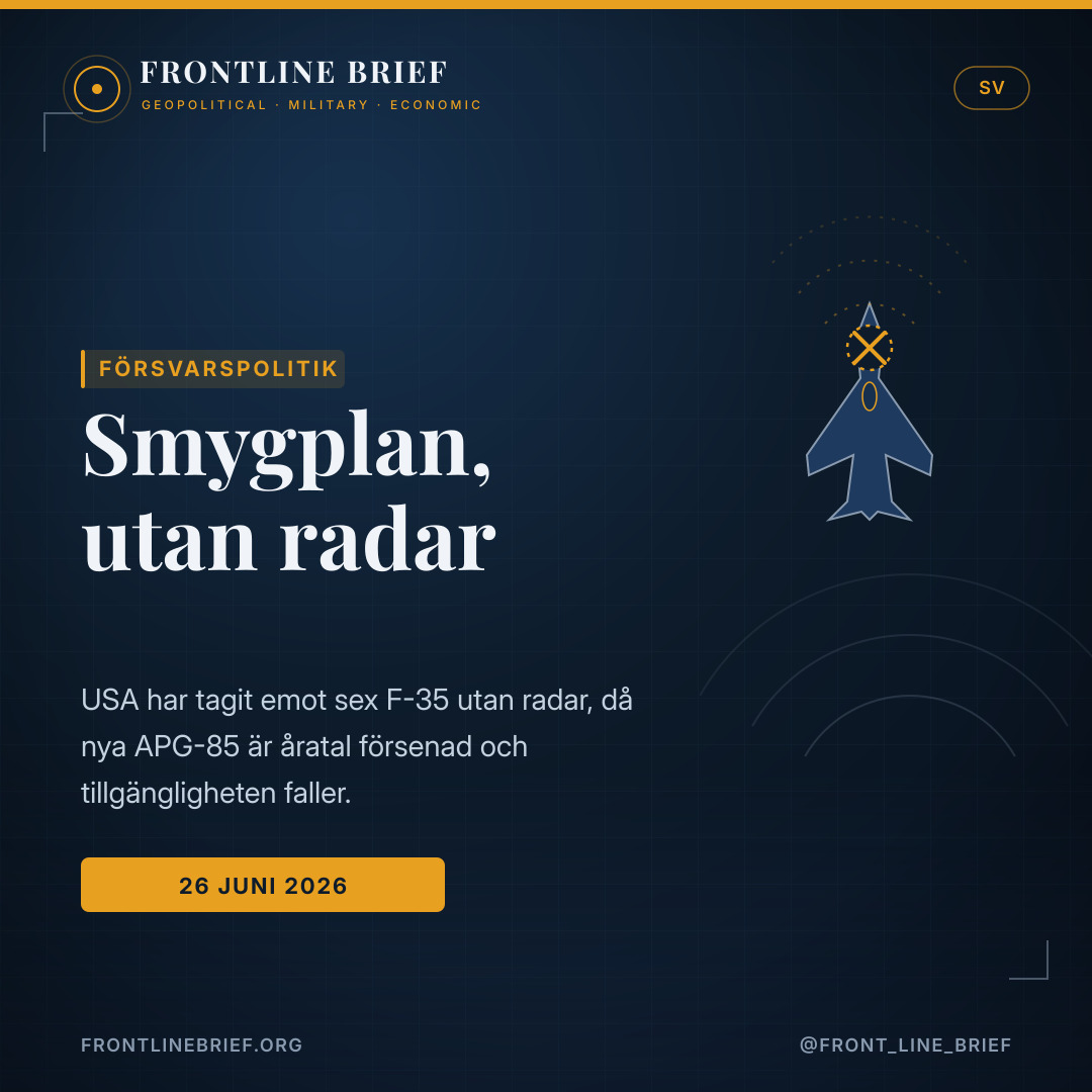 Stealth jets, no radar — Svenska
