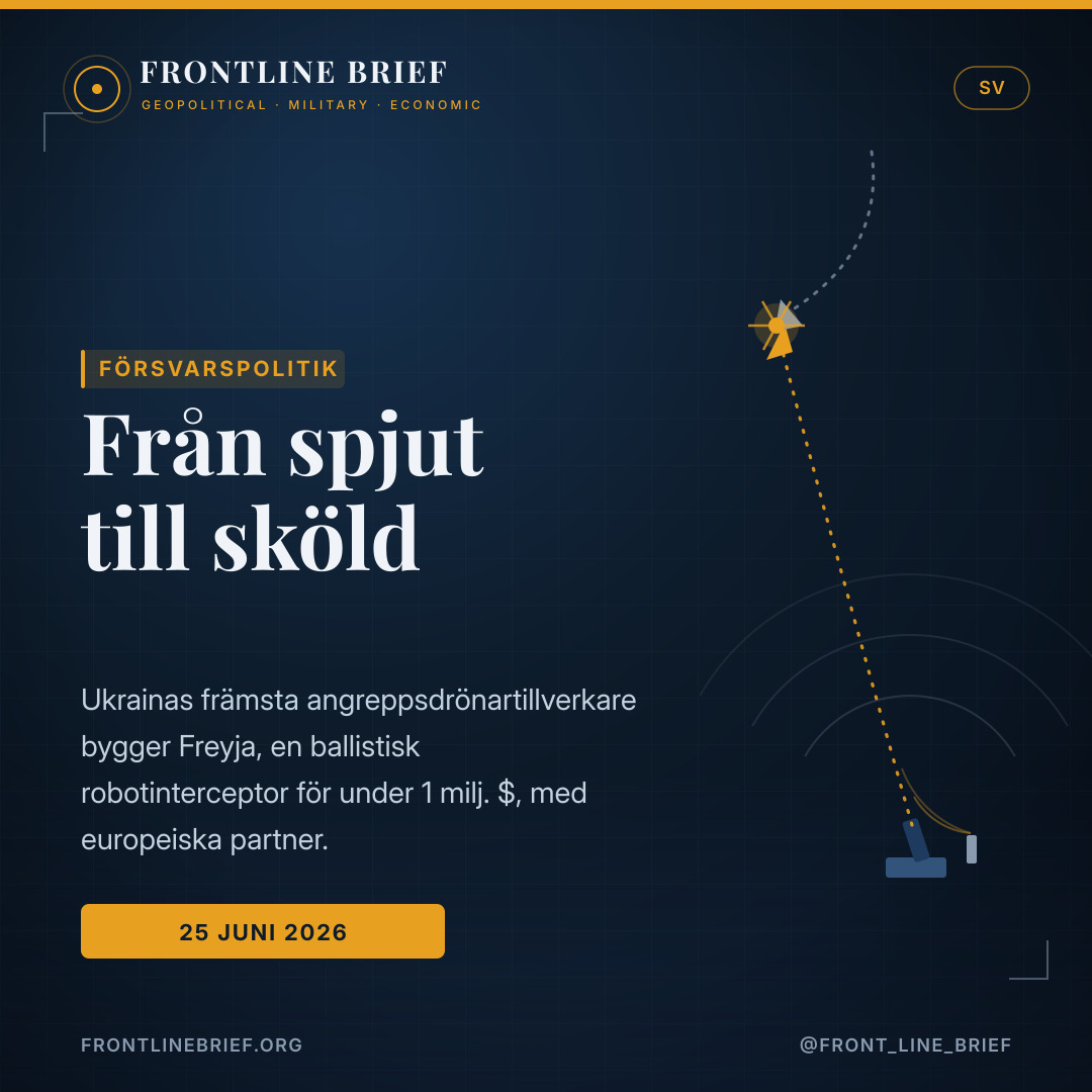 From spear to shield — Svenska