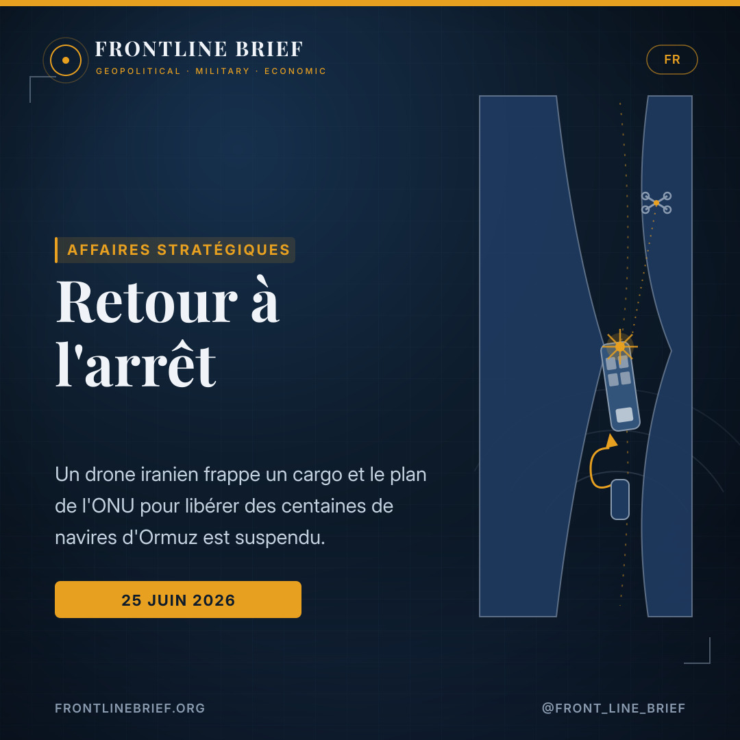 Back to a standstill — Français