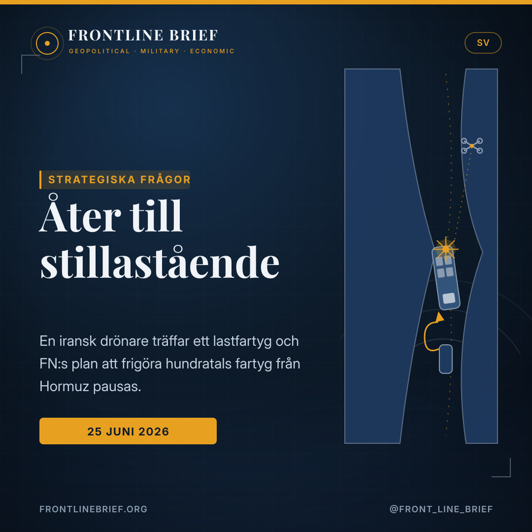 Back to a standstill — Svenska
