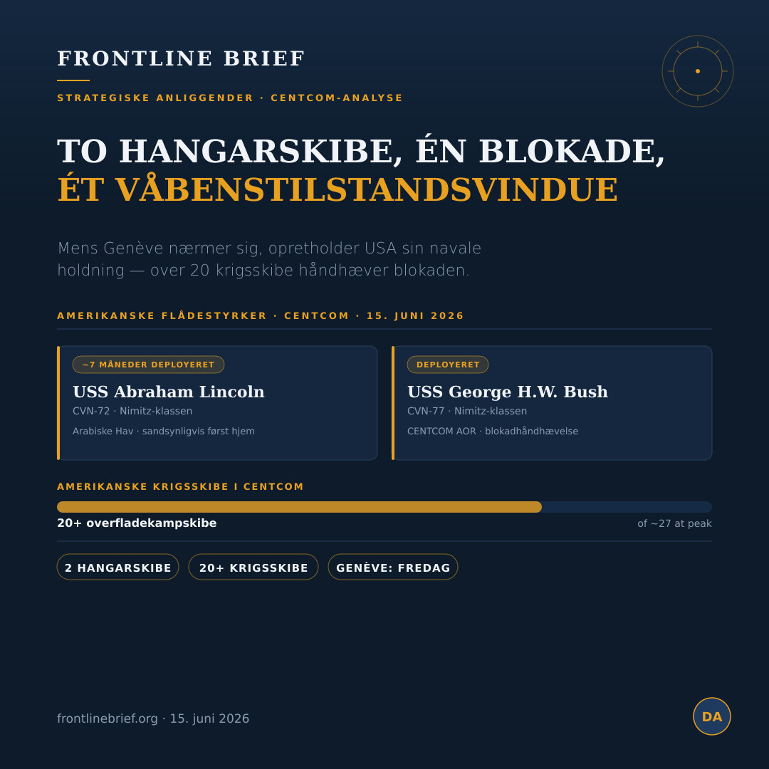 US Naval Posture — Dansk