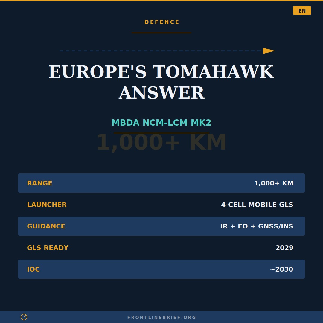MBDA LCM Mk2 — English