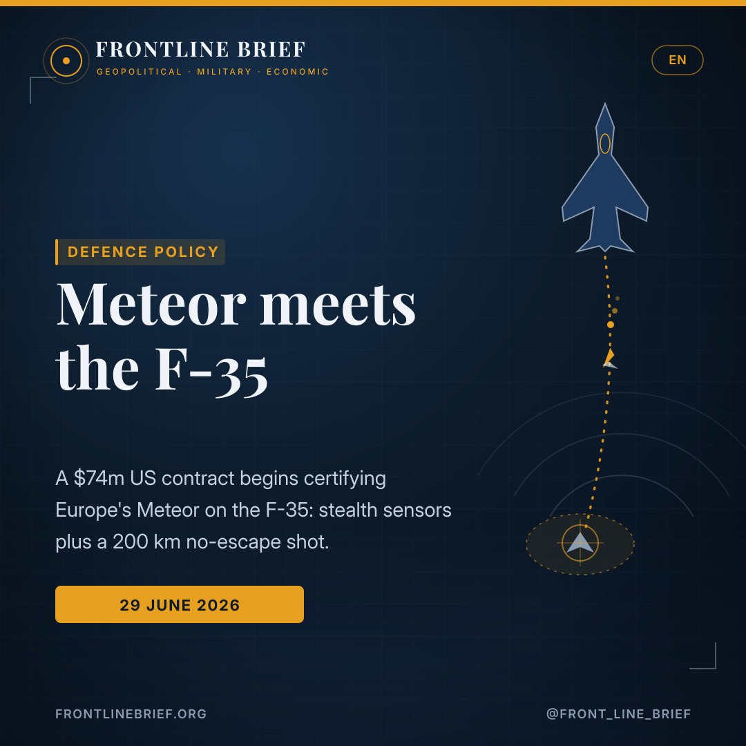 Meteor meets the F-35 — English
