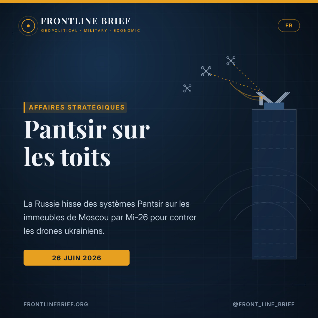 Pantsir on the rooftops — Français