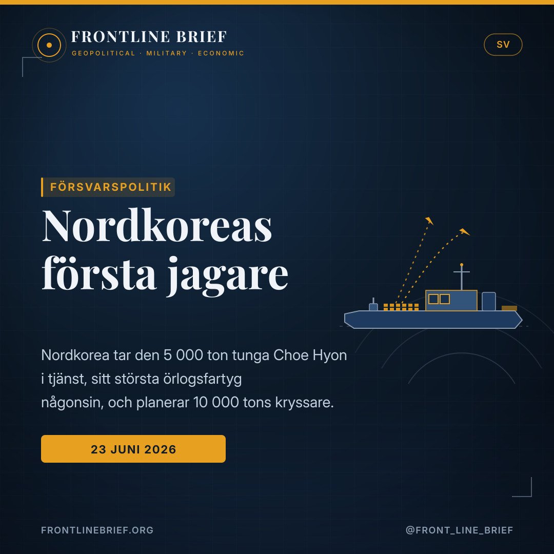 The North's first destroyer — Svenska