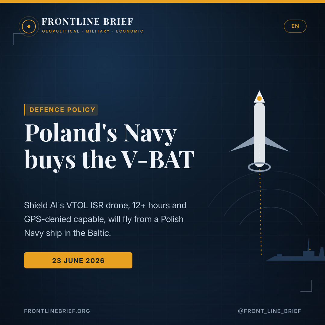 Poland's Navy buys the V-BAT — English