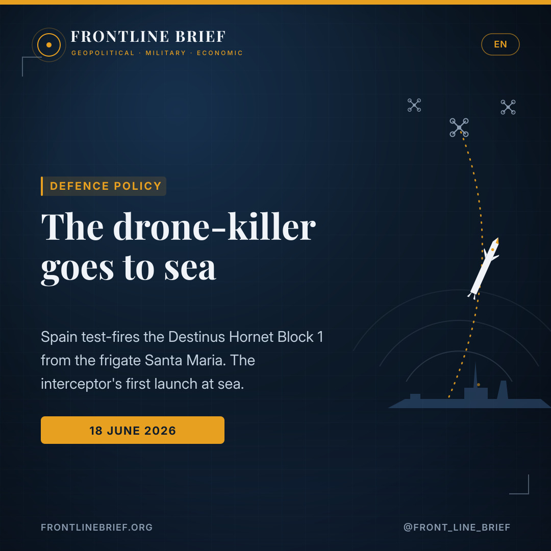 Spain fires the Destinus Hornet at sea — English