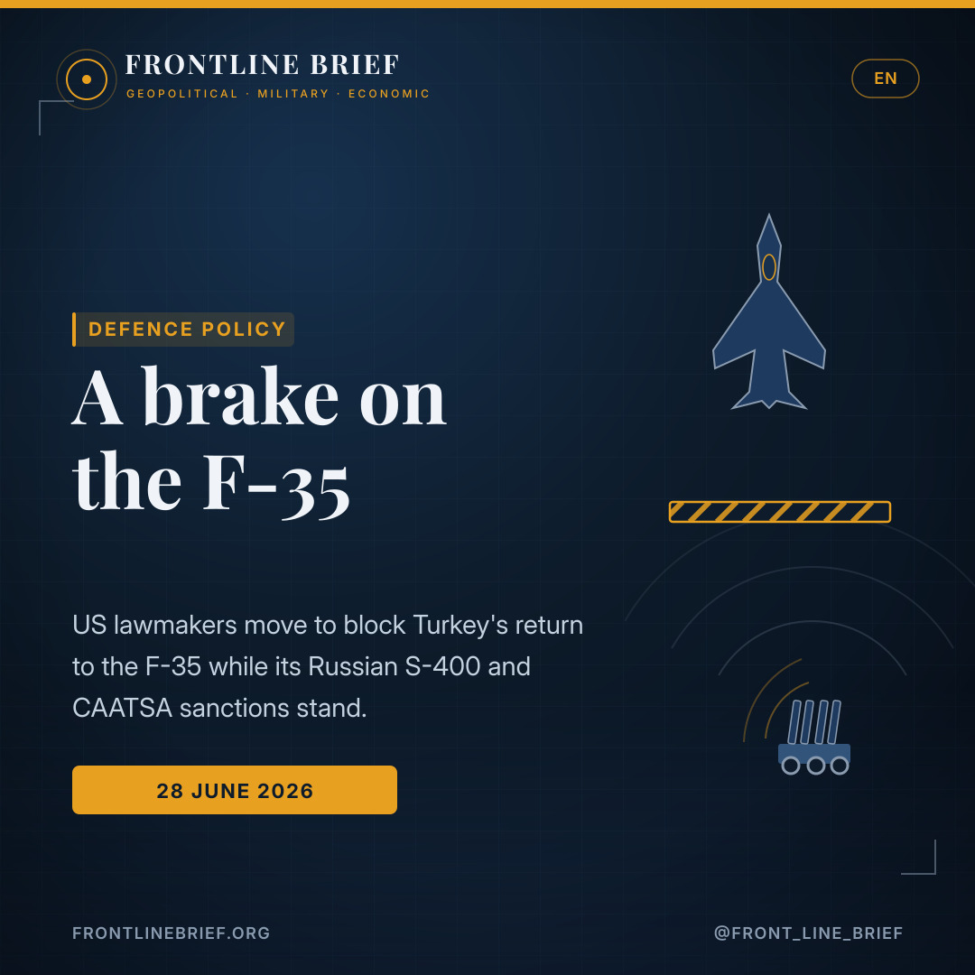 A brake on the F-35 — English